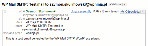 wp-mail-smtp-testowy-mail-zostal-wyslany-potwierdzenie